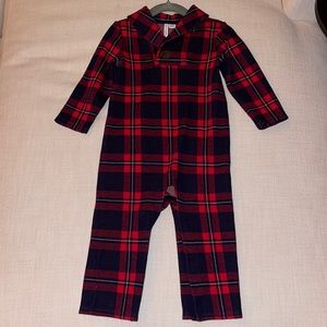 Janie and Jack Plaid One Piece
